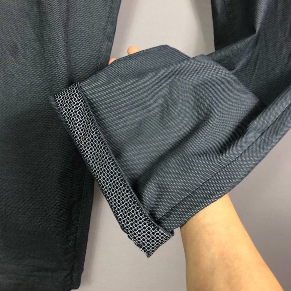 Ted Baker London Navy Dotted Penguin Slim Cotton Blend Chino Pants Size … - Picture 3 of 11